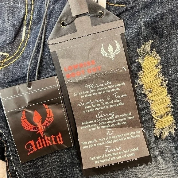 Adiktd Women's Denim Bootcut Lowrise Women's Jeans Size: 10/31 - Picture 3 of 11